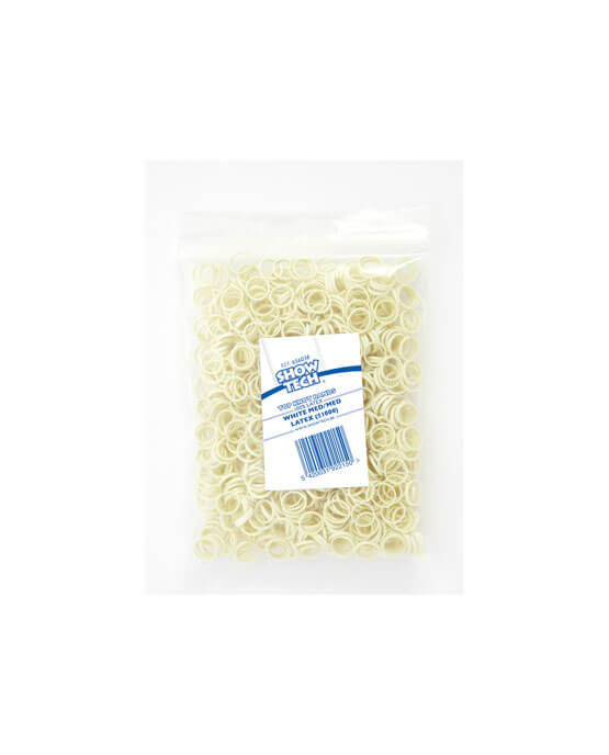 Elastici professionali Show Tech in lattice naturale, misura piccola, tensione media, 1000pz