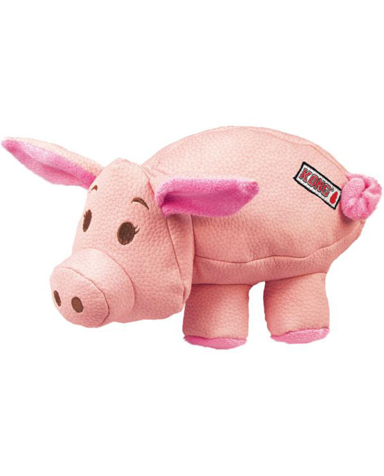 Giocattolo per cani Kong - Maialino rosa 13 cm