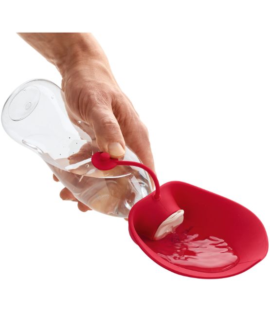 Borraccia per cani con ciotola in silicone Hunter
