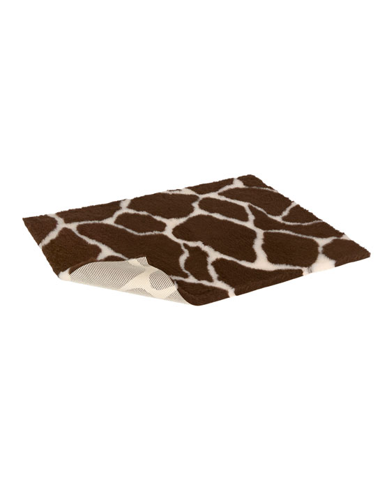 Petlife Vetbed - Original antiscivolo, stampa Giraffa 100x75cm