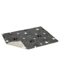 Petlife Vetbed grigio zampe nere stelle bianche 100x75cm