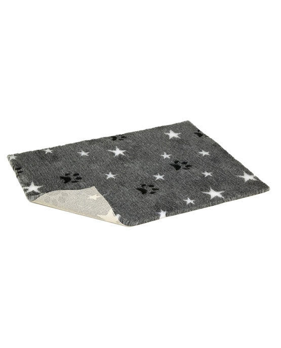 Petlife Vetbed grigio zampe nere stelle bianche 100x75cm