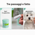 Ditali per pulizia occhi cane e gatto by Artero