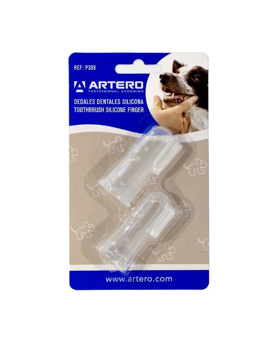 Spazzolino da dito per cani e gatti di Artero