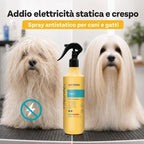 Spray volumizzante e antistatico per cani e gatti di Artero