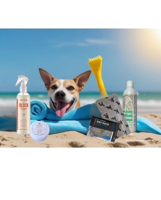 Kit spiaggia Cane