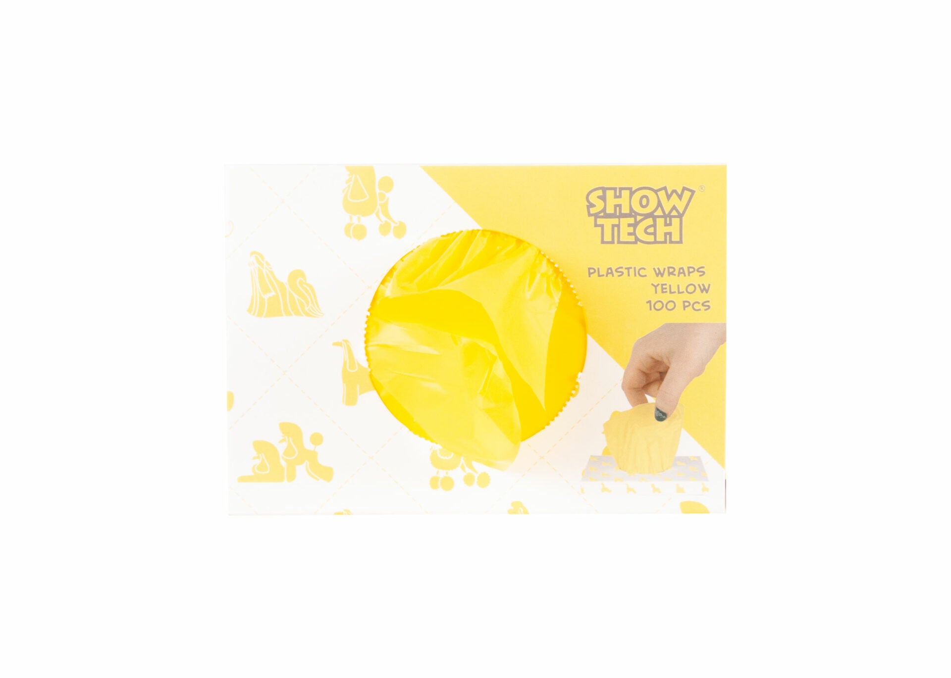 Plastic wrap Show tech giallo